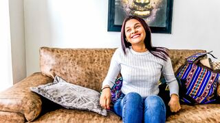 Bubbly Hispanic sexy Happy to Take Deep Anal For a Job