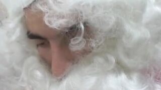 See santa claus come by for a nice blow job