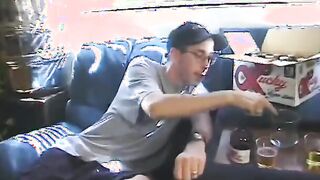 Adventurous whore banged and creampie on