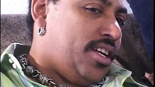 Ebony cheerleader liking huge african cock