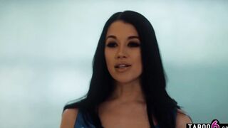 Long titties unhappy young bride Bunny Colby lesbo sex with eighteen Alex Coal