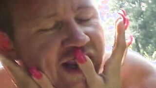 beauty thot is banged! into both holes