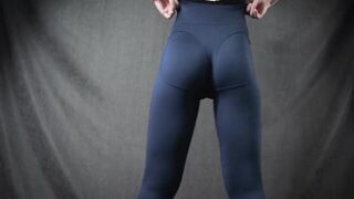 Fitness Butt Into Tight Pants Bdsm