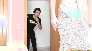 Brother loving fucking pink cunt and booty of 18 Year Old stepsister
