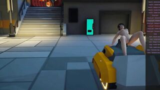 CyberpinkTactics SFM Cartoon game Ep.two long turrets long cock