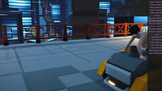 CyberpinkTactics SFM Cartoon game Ep.two long turrets long cock