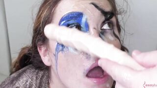 Anal sub toyed rough by her nasty domme