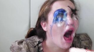 Anal sub toyed rough by her nasty domme