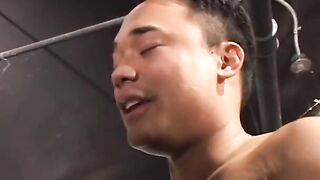 Behind the scenes footage of porn stars into action