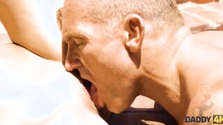 DADDY4K. cunt with mouth cheats on bf with his stepfather