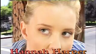 Cum chugging blond Hottie gets cock inside her tight twat and butt