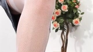 Huge butt chubby Hot inside tights foots a dick, blows, fucks