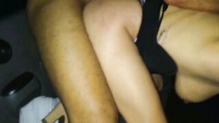 Sex inside the vehicle with my hubby friend after a dirty drinking night