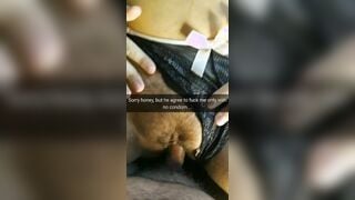 Sorry honey, but she agree nailed my cunt only with no condom