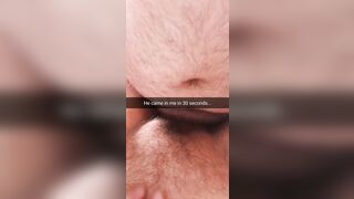Fat stepdaddy cum in my cunt into 30 seconds - Milky Mari