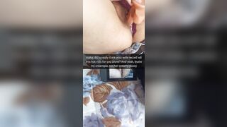 Your creampied ex-wife recording a vid for you! -Milky Mari