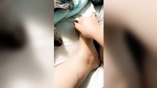 Lubing up my foot just for you