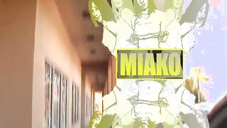 chinese mom Miako dark hair eighteen blows and fucks penis