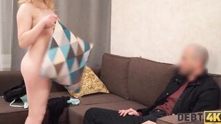 DEBT4k. Man is okay with payment into the form of sex