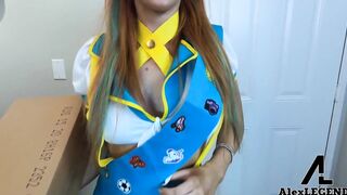Bombshell Madison Morgan Needs Alex Legend's Milk For Her GirlScout Cookies