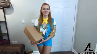 Bombshell Madison Morgan Needs Alex Legend's Milk For Her GirlScout Cookies