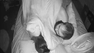 Tricked my Sister inside Law in Cheating During the Night Spy Webcam