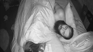 Tricked my Sister inside Law in Cheating During the Night Spy Webcam