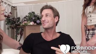 babe twins bang their step-brother!