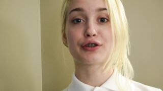 18 year older Anastasia Knight apologizes to crazy older man Mr. Joe Jon "I'm sorry for...I'll try to do better sir."