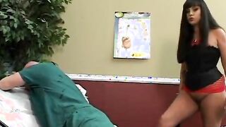 Amazingly Hot Hispanic dominates male