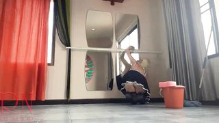 Soak dress, masturbation. Depraved cleaning webcam one