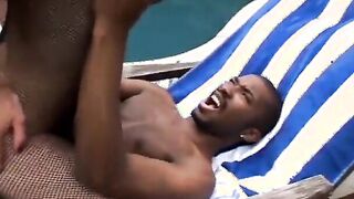 Soak twat whore likes taking it from ebony and a white guy