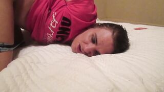 Butt Training My Fat Booty Bitch Making Her Cum From Big Dick