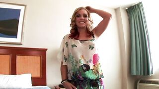 Big Boobed teenagers Nikki into pov sex tape blows and jerks penis