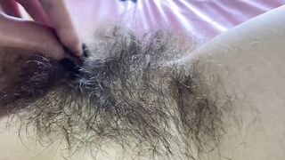 BUSHY VAGINA COMPILATION huge clitoris closeup stunning bush