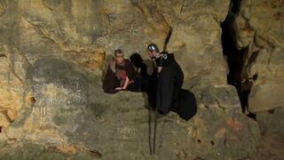 Natali Dirossa 19 Year Old Has Anal Sex Into The Cave