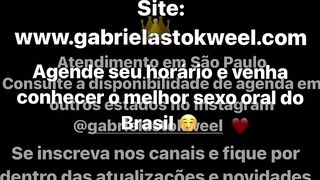 Head and first anal video with a incredible gifted - Follow on Instagram @gabrielastokweel - Schedule your time with me on whats 11981622622 - (Full videos on RED)