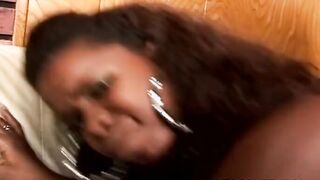 Nasty skank loves sperm on her face