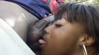 Outdoors boned with ebony 18