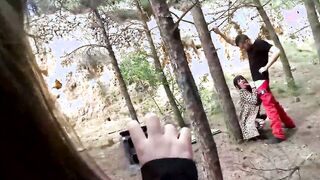 Voyeur inside panties seduced in public sex lover see
