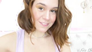 Small four Feet 9 Tinder bimbos Can't Got Enough Of His Yummy Ebony Dick - Leria Glow