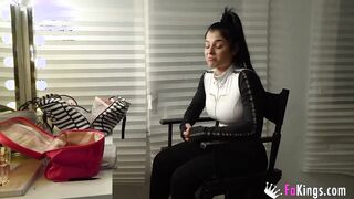 Nadja's been masturbating for all of her life! She tells us about it and receives a AMAZING BONED