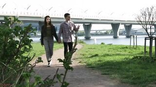 Regina Rich - Fragile Bombshell satisfied by her man after walk into the city