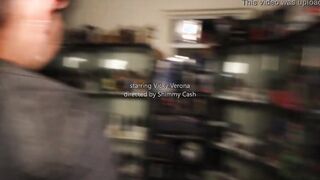 "African Looters Matter two" White bimbos Cops (Season one Episode one) Huge breasts police on duty responds to Code 211 breaking & entering call and gets hard interracial fucking from long ebony dick burglar ft Vicky Verona / Shimmy Money