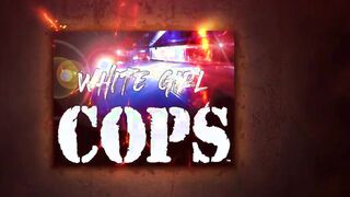 "African Looters Matter two" White bimbos Cops (Season one Episode one) Huge breasts police on duty responds to Code 211 breaking & entering call and gets hard interracial fucking from long ebony dick burglar ft Vicky Verona / Shimmy Money