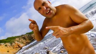Angell Summers has anal sex and bj on the beach