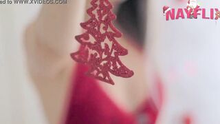 Mother Noel Nayara, setting up the Christmas tree