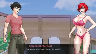 CONFINED WITH GODDESSES #14 • Rubbing her snatch rough