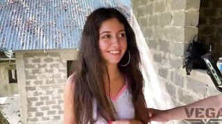 Cumming on my little stepsister's booty