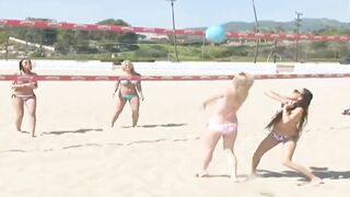 Lesbo Charlie and Brooke Cherry and Cayden Moore and